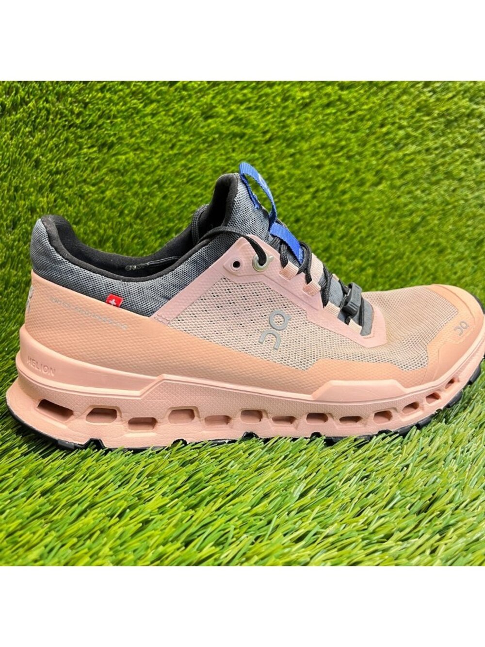 On Cloudultra Womens Size 8.5 Pink Black Athletic Trail Running Shoes Sneakers